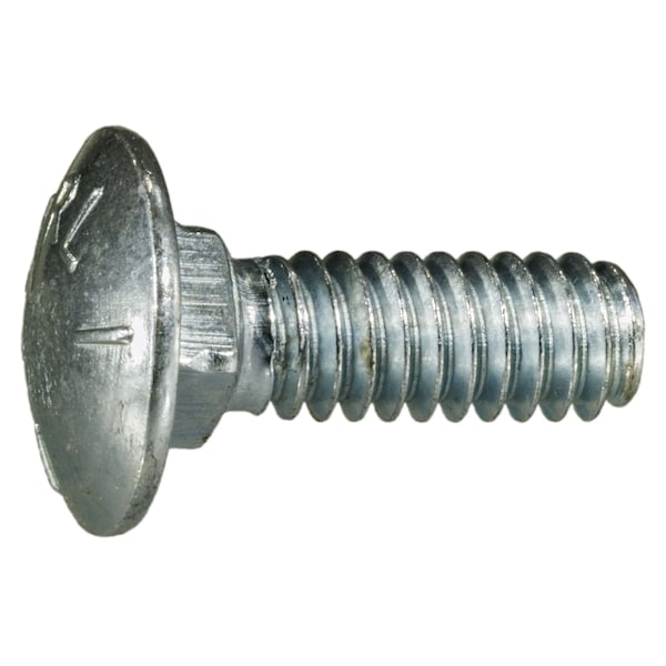 Midwest Fastener Carriage Bolt, Square Neck, 20 (Coarse), 3/4 in L, Steel, Zinc Plated, 12 PK 31781 - main